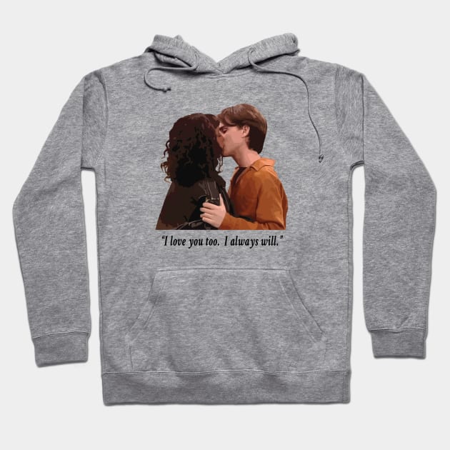 Shawn and Angela Kiss Shirt Boy Meets World 90s Hoodie